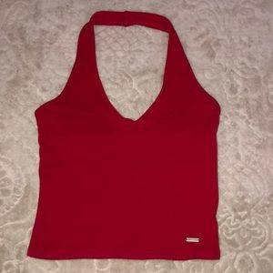 Halter crop top